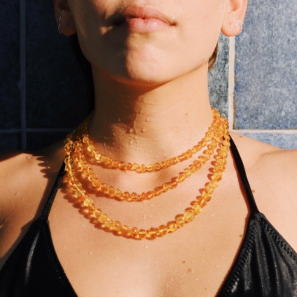 Producto - COLLAR ÁMBAR MIEL