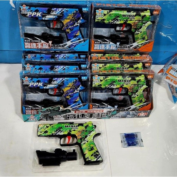 Producto - Pistola hidrogel manual caja transparente
