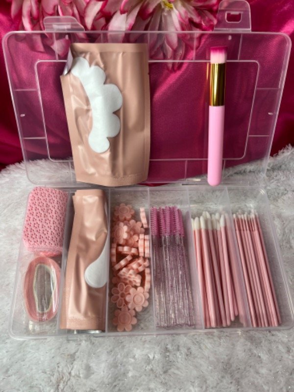 Producto - Kit de insumos para pestañas-Diferentes colores