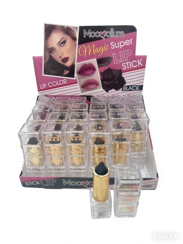 Producto - LABIAL BARRA NEGRO MAGIC MOCOALLURE MOC339