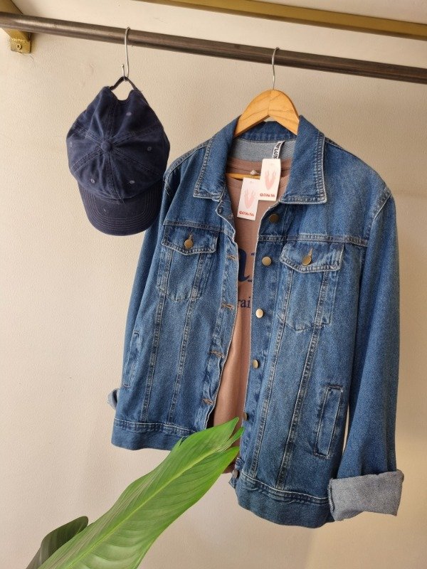 Producto - Maxi campera jeans