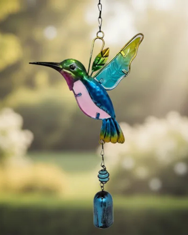 Producto - Móvil Vitro Colibrí Chico - Azul