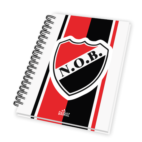 Producto - Cuaderno A4 Tapa Dura 80 Hojas Cuadriculada Newell's Old Boys jgo 2