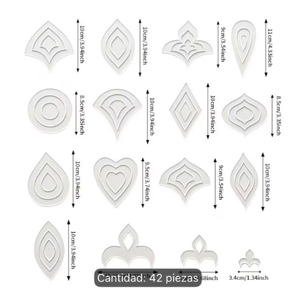 Producto - Formas de Stencil para Puntillismo - 1