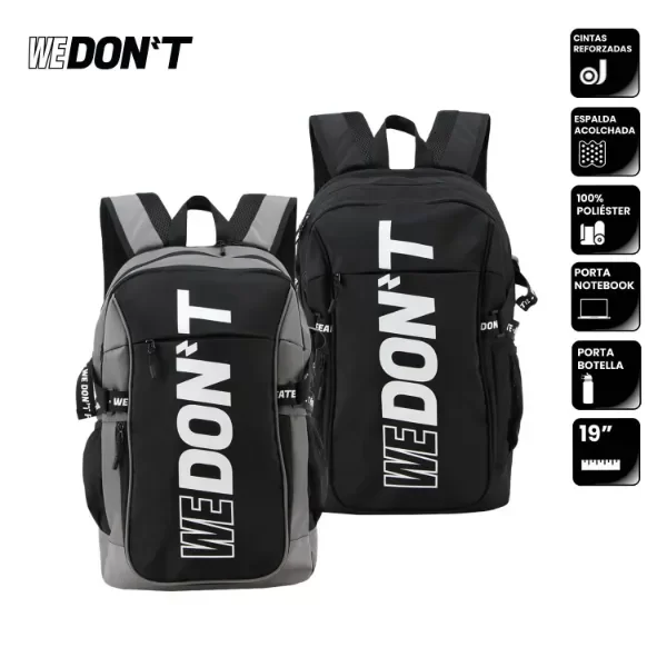 Producto - MOCHILA PORTANOTEBOOK 19 PULG WEDONT  80.2000019