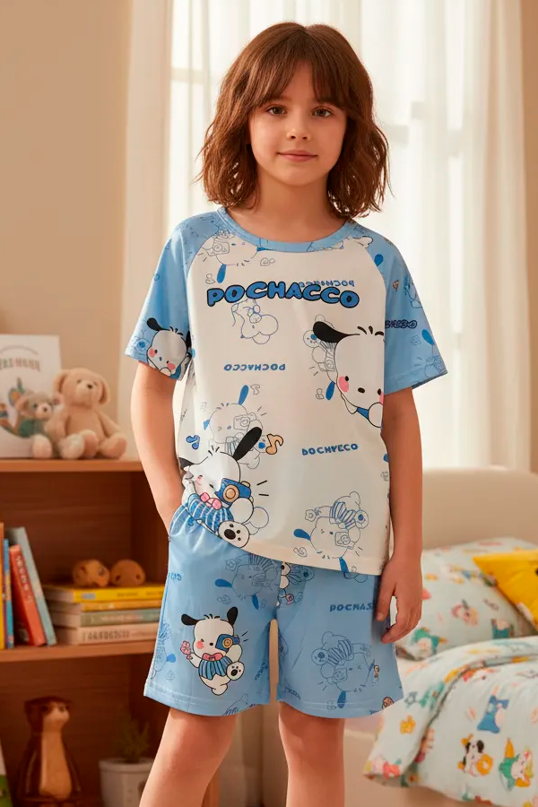 Producto - Pijama Niños Tres piezas POCHACCO