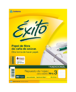 Producto - REPUESTO EXITO X 96 HOJAS CUADRICULADAS