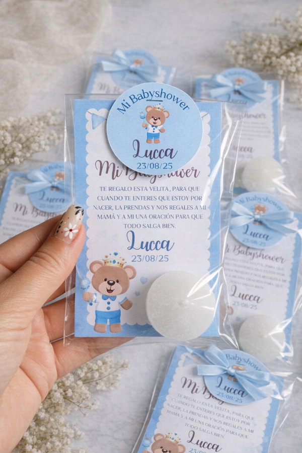 Producto - Souvenirs Babyshower velita de noche - 0