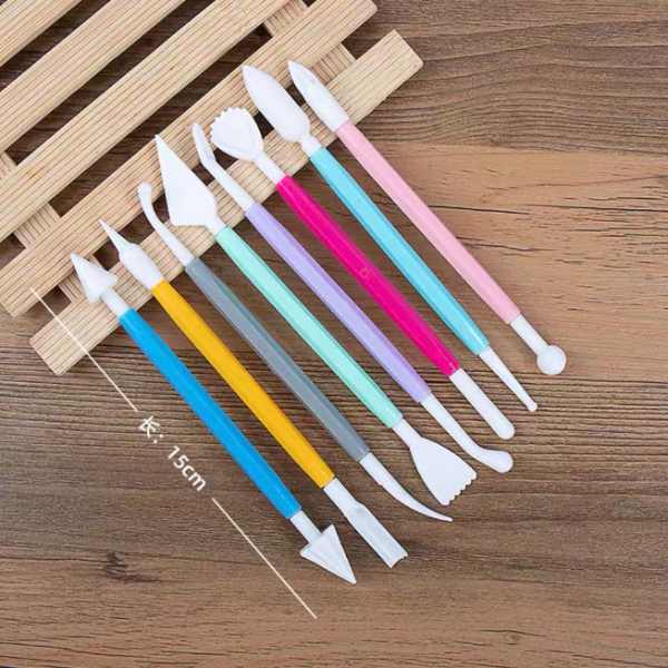 Producto - SET ESTECAS PLASTICAS COLORES X8