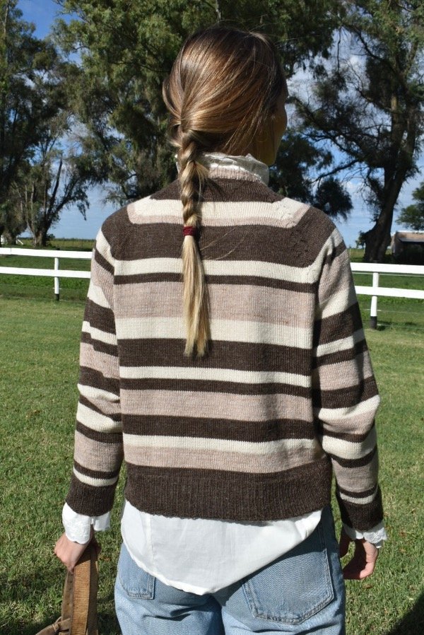 Producto - Sweater rayado - Alpaca y Merino