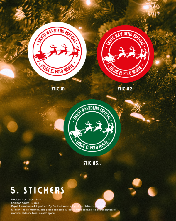 Producto - Stickers redondo 6cm