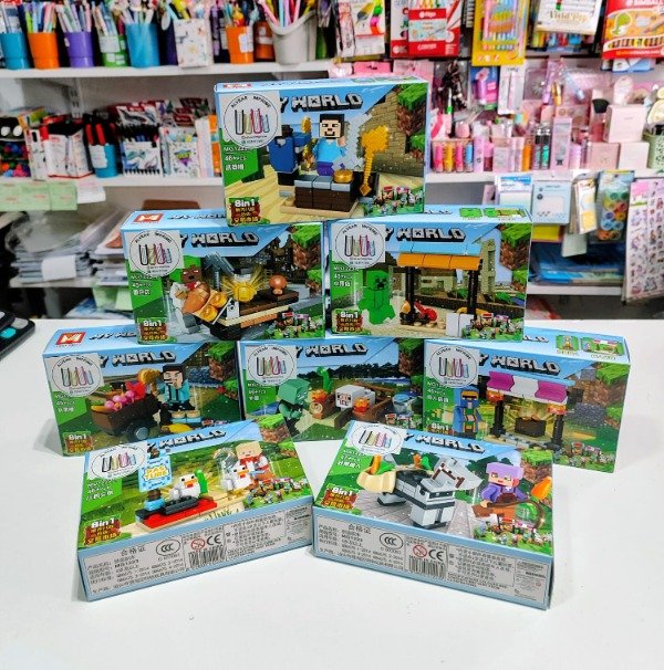 Producto - Bloques tipo Legos Minecraft Chico - 0