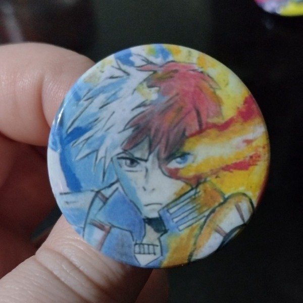 Producto - Pin Todoroki - My hero academia