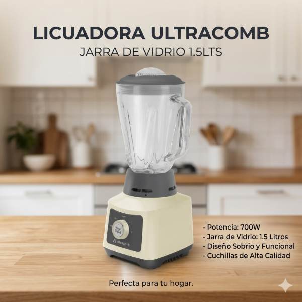 Producto - LICUADORA ULTRACOMB JARRA DE VIDRIO 1.5LTS 700W