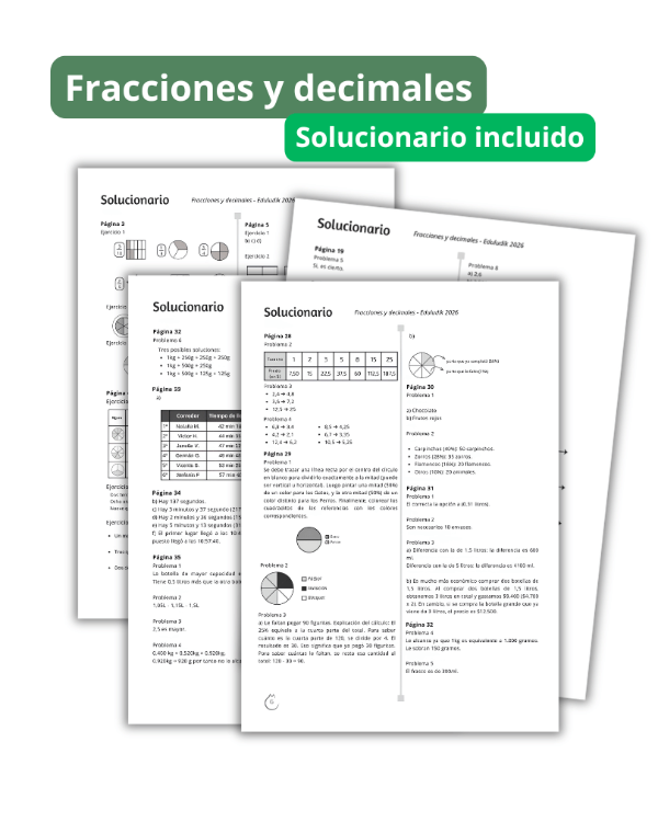 Producto - Fracciones y decimales - 2