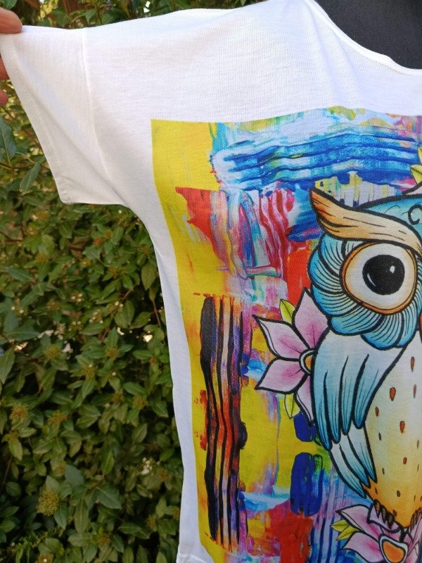 Producto - Remera lechuza - 2