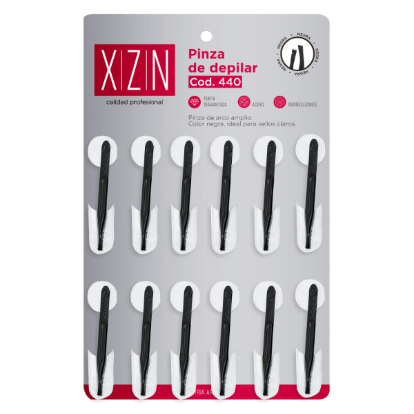 Producto - P440 XZN PINZA P/DEP. NEGRA X 12 U