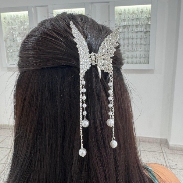 Producto - HEBILLAS MARIPOSA CON COLGANTES