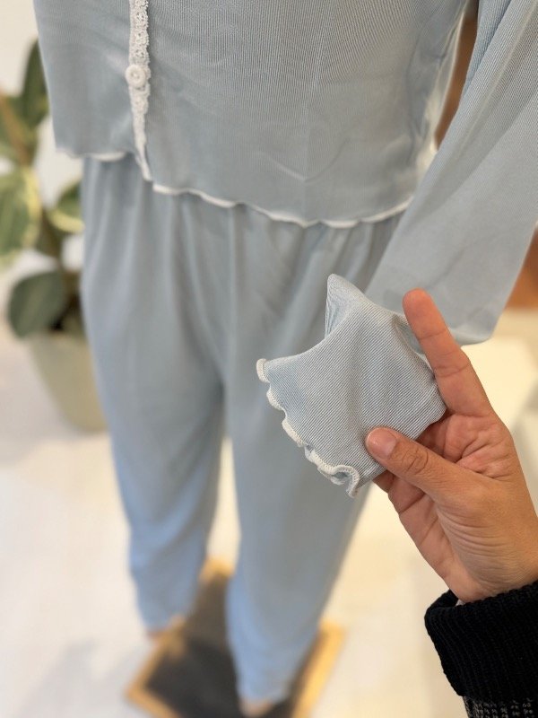 Producto - Pijama CIELO (celeste) - 2