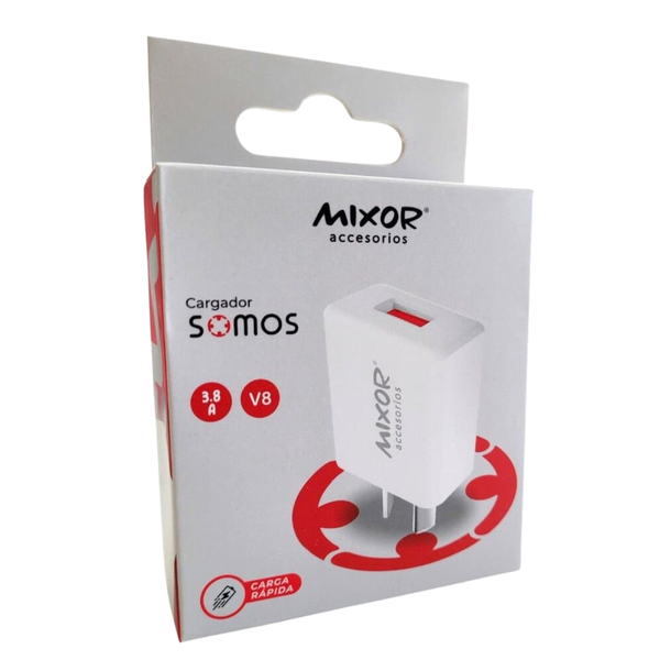 Producto - Cargador Mixor Somos 3.8A MICRO USB