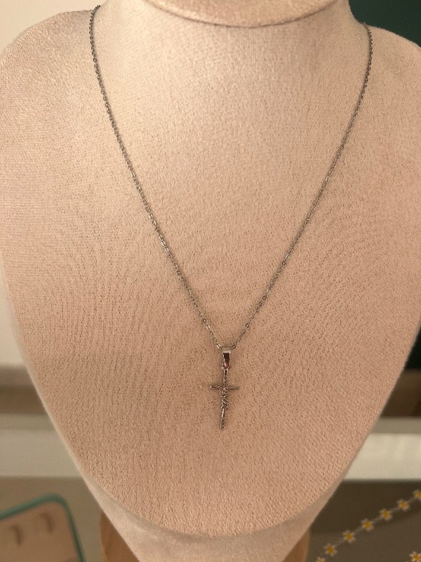 Producto - Collar Jesús Acero - 0