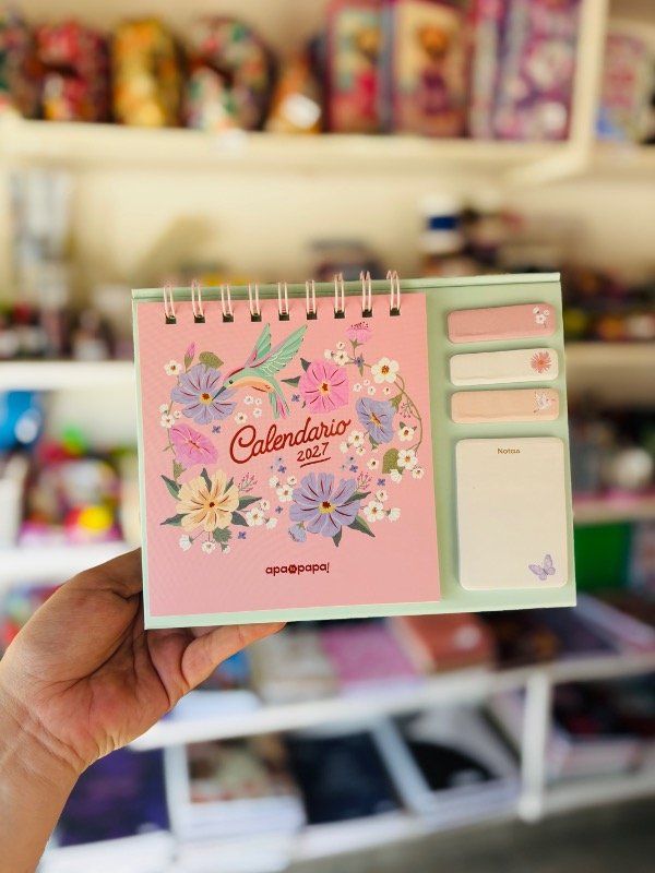 Producto - Calendario 2027 con notitas - 2
