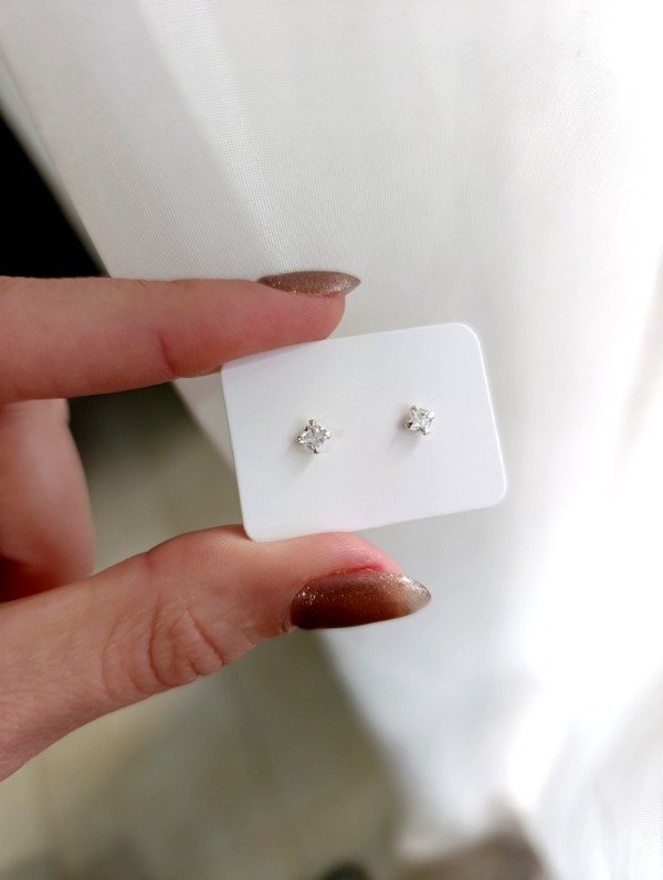 Producto - Aros pasantes con cubic - 1