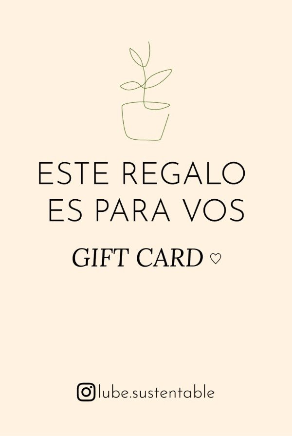 Producto - GIFT CARD - Elegí el valor