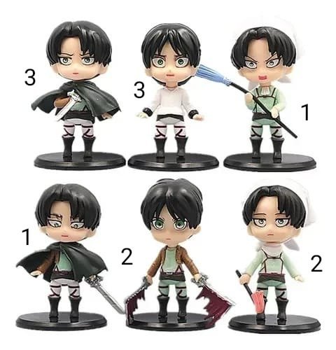 Producto - Figuras Gashapones por DUO - Attack on Titan 7cm (ingrese para elegir)