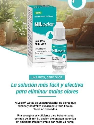 Producto - NILODOR GOTITAS NEUTRALIZANTES DE OLOR 15ml - 1