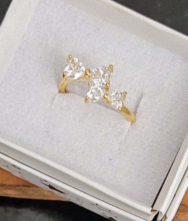 Producto - Anillo Dos Moños Cubik Regulable
