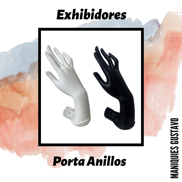 Producto - Exhibidor de anillos manito de fibra