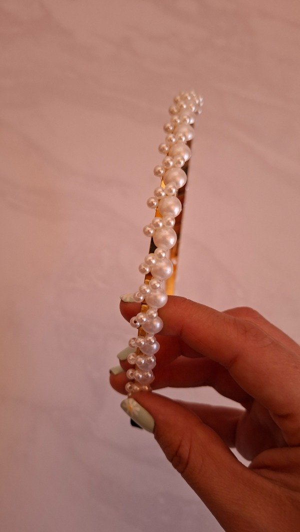 Producto - Vincha perlitas