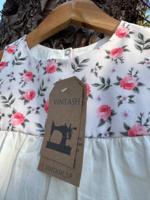 Producto - Vestido de tusor Floreado - 5