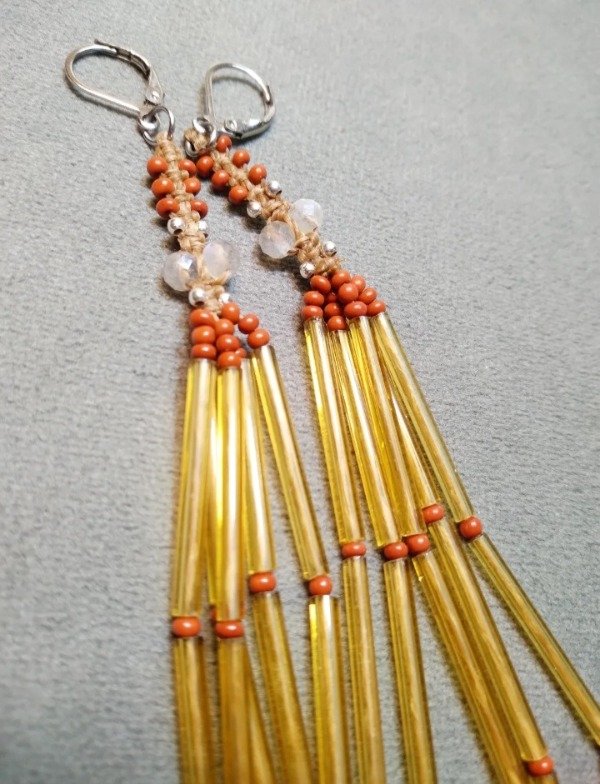 Producto - Aros prehnita y plata 925