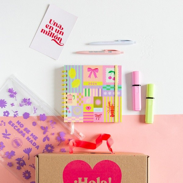 Producto - Agenda cuadrada Semanal - La Dolce Vita