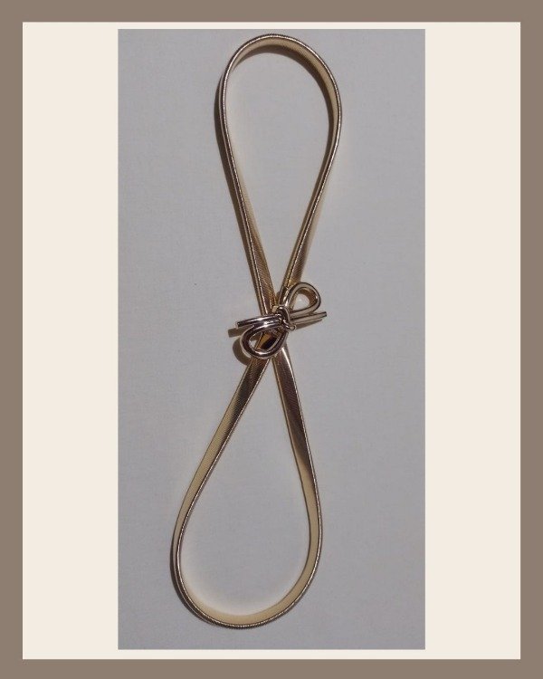 Producto - Cinto Metalico Dorado Elastizado