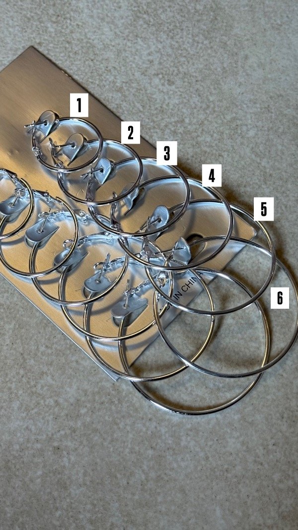 Producto - aros argolla fina