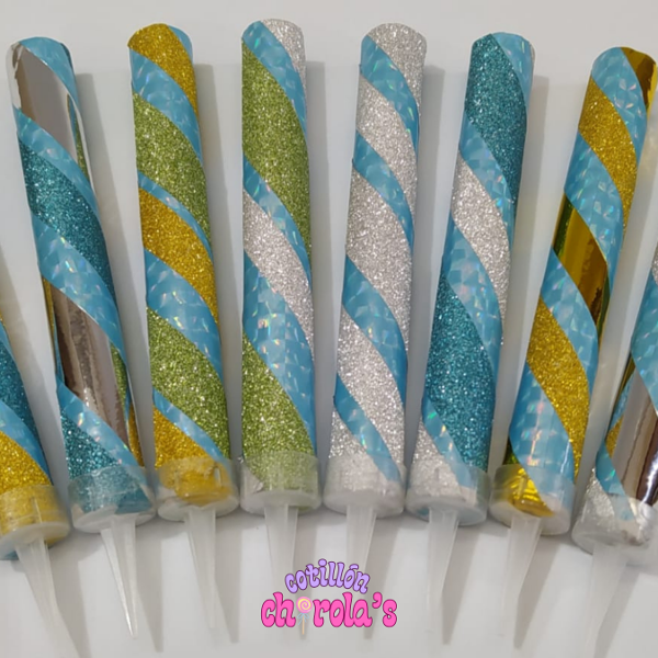Producto - BENGALA FLAMA COLOR DECO - UNIDAD