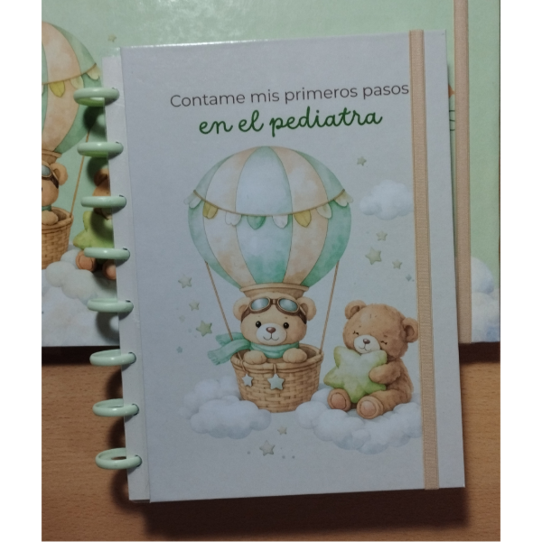 Producto - Contame Mis Primeros Pasos En El Pediatra - Verde - 3 al cubo - 0