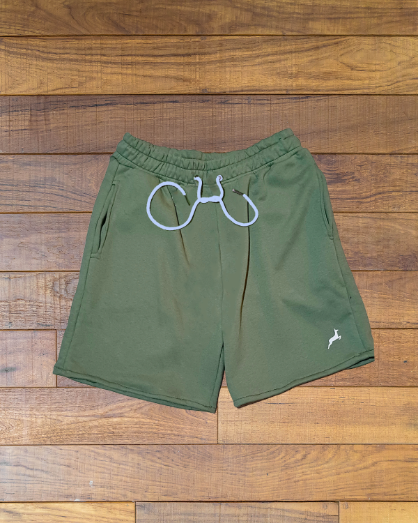 Producto - Short Liso Algodón - Verde