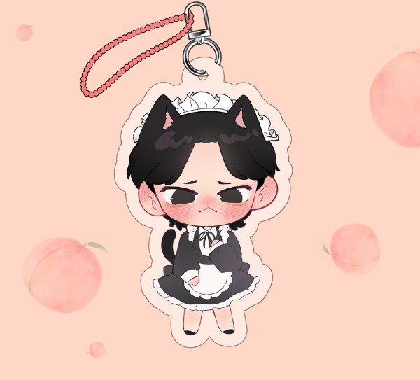 Producto - Llavero Yoonmin "Maid Cafe" - 2