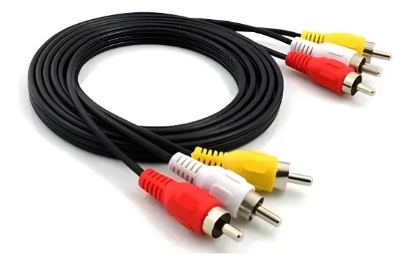 Producto - Cable 3 RCA a RCA Macho/macho Audio Y Video