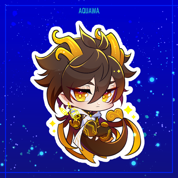Producto - Sticker de Zhongli