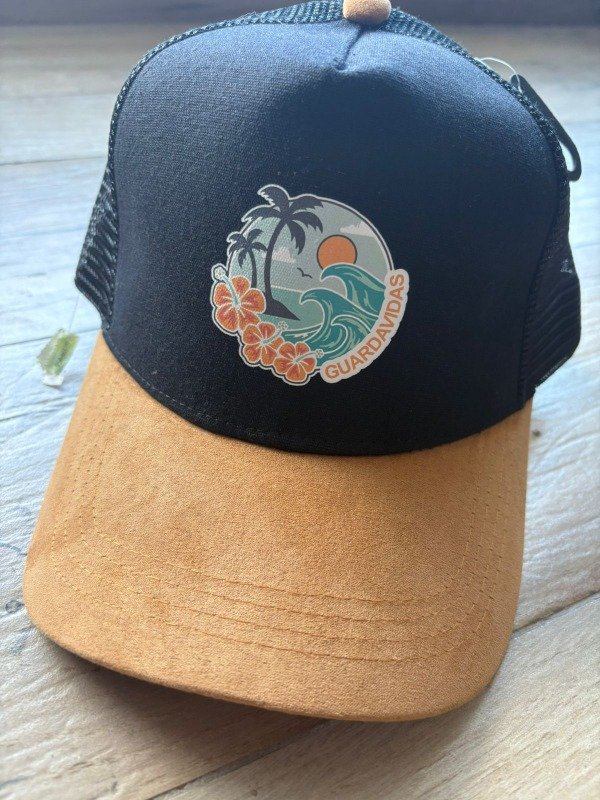 Producto - Gorra Waves Combinada negro/ suela