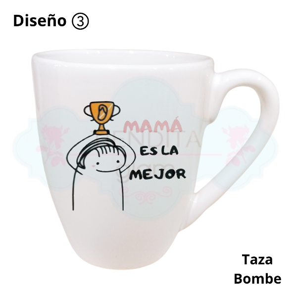 Producto - TAZAS DECO BLANCAS DÍA DE LA MADRE - 3