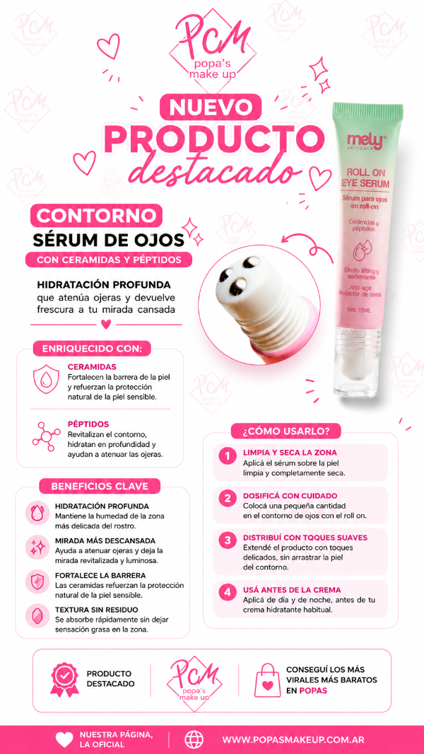 Producto - Serum Contorno para ojos Mely