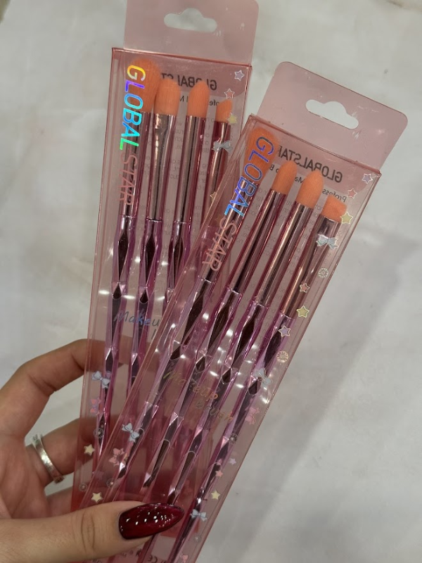 Producto - Set x4 brochas para ojos Global
