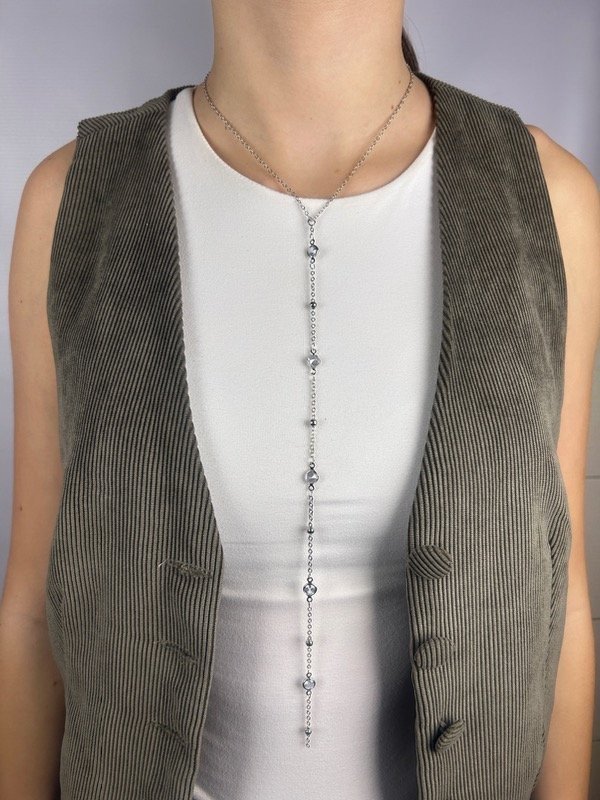 Producto - CADENA CORBATERO LARGO CUBICS 2744