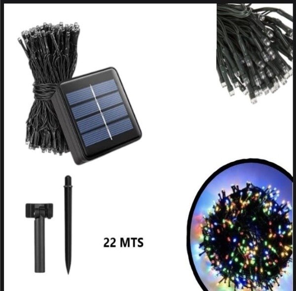 Producto - Guirnalda multicolor 730 22mts estaca solar